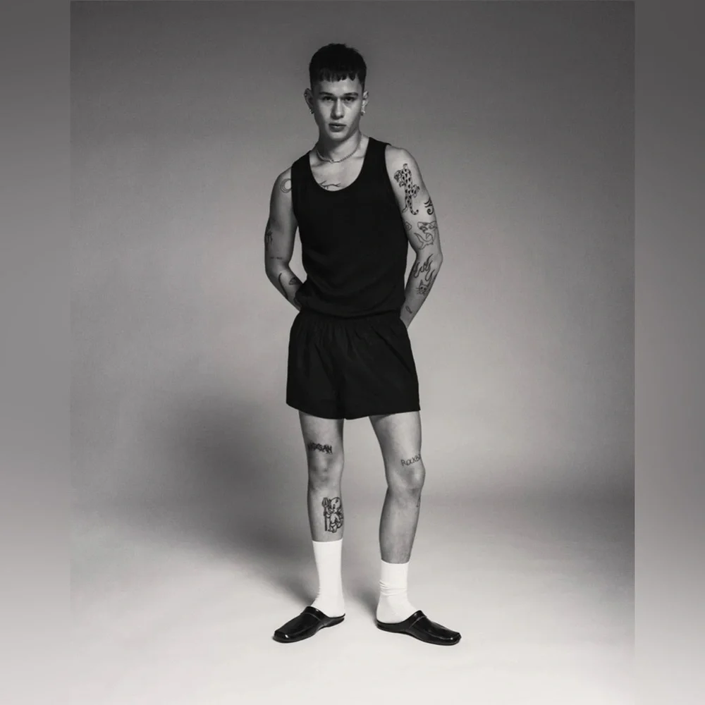 CDLP Woven Boxer Shorts Slim Black $85 Made of a soft TenceL Sz XL